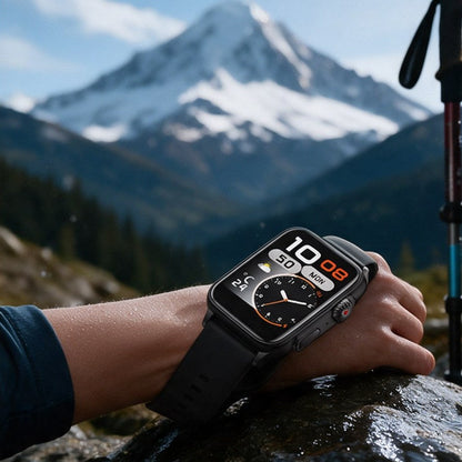 Black AeroPulse H23 on a hike