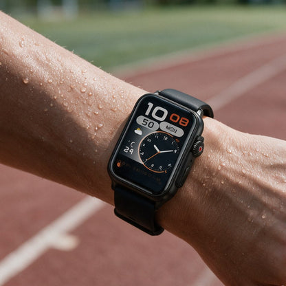 Black AeroPulse H23 on a runner at the track
